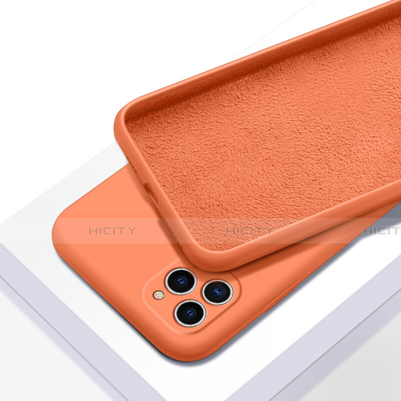 Silikon Hülle Handyhülle Ultra Dünn Schutzhülle 360 Grad Tasche C05 für Apple iPhone 11 Pro Orange Plus