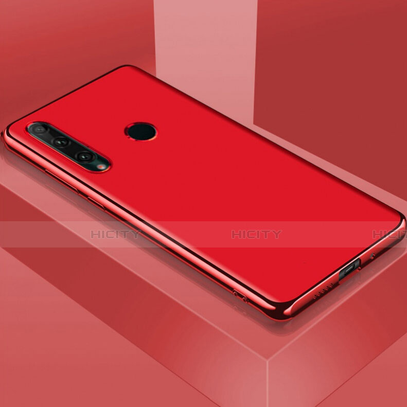 Silikon Hülle Handyhülle Ultra Dünn Schutzhülle 360 Grad Tasche C05 für Huawei Honor 20E Rot