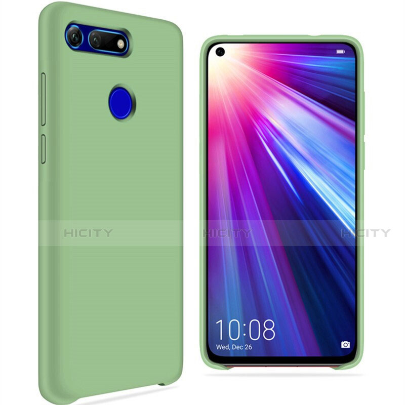 Silikon Hülle Handyhülle Ultra Dünn Schutzhülle 360 Grad Tasche C05 für Huawei Honor V20 Grün