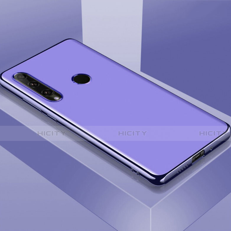 Silikon Hülle Handyhülle Ultra Dünn Schutzhülle 360 Grad Tasche C05 für Huawei P Smart+ Plus (2019) Violett Plus