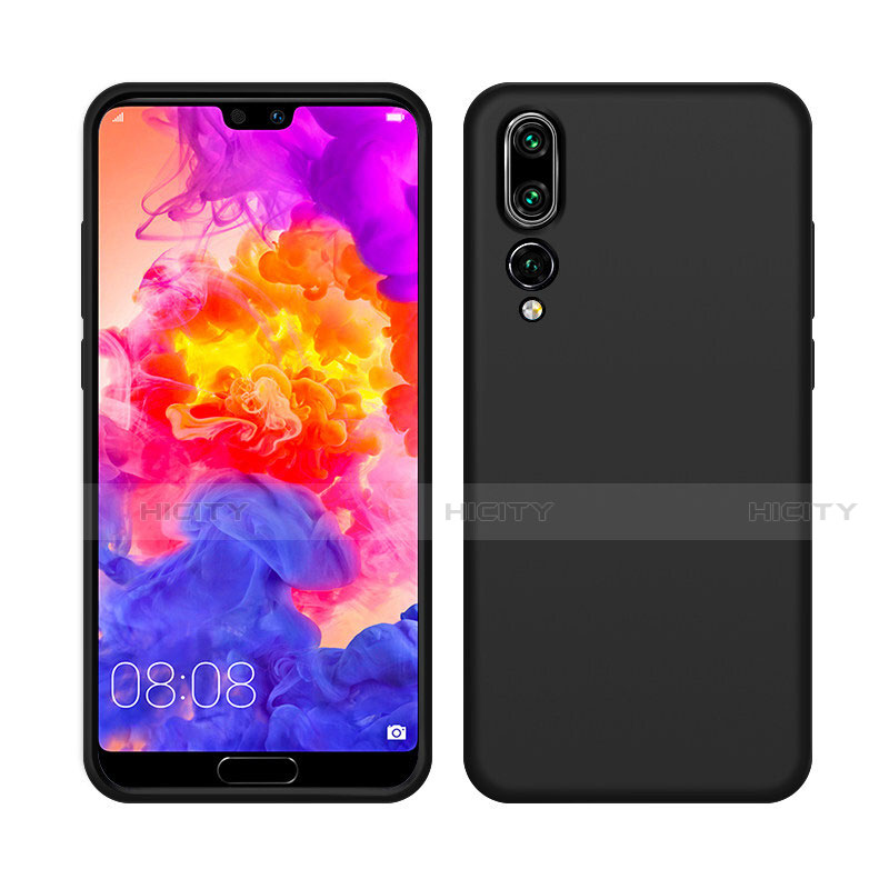 Silikon Hülle Handyhülle Ultra Dünn Schutzhülle 360 Grad Tasche C05 für Huawei P20 Pro groß