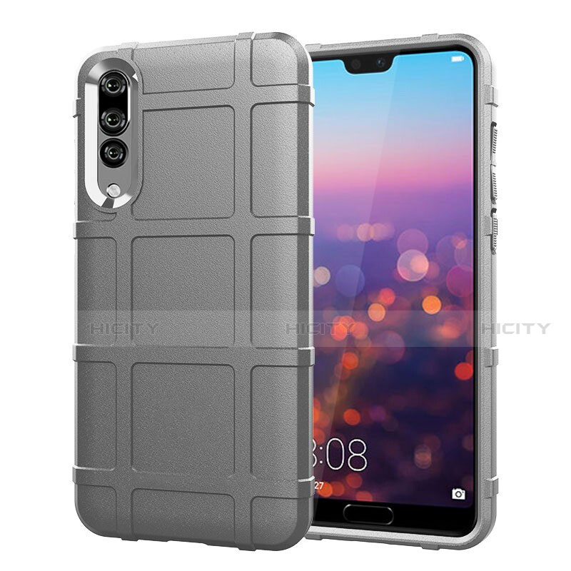 Silikon Hülle Handyhülle Ultra Dünn Schutzhülle 360 Grad Tasche C06 für Huawei P20 Pro