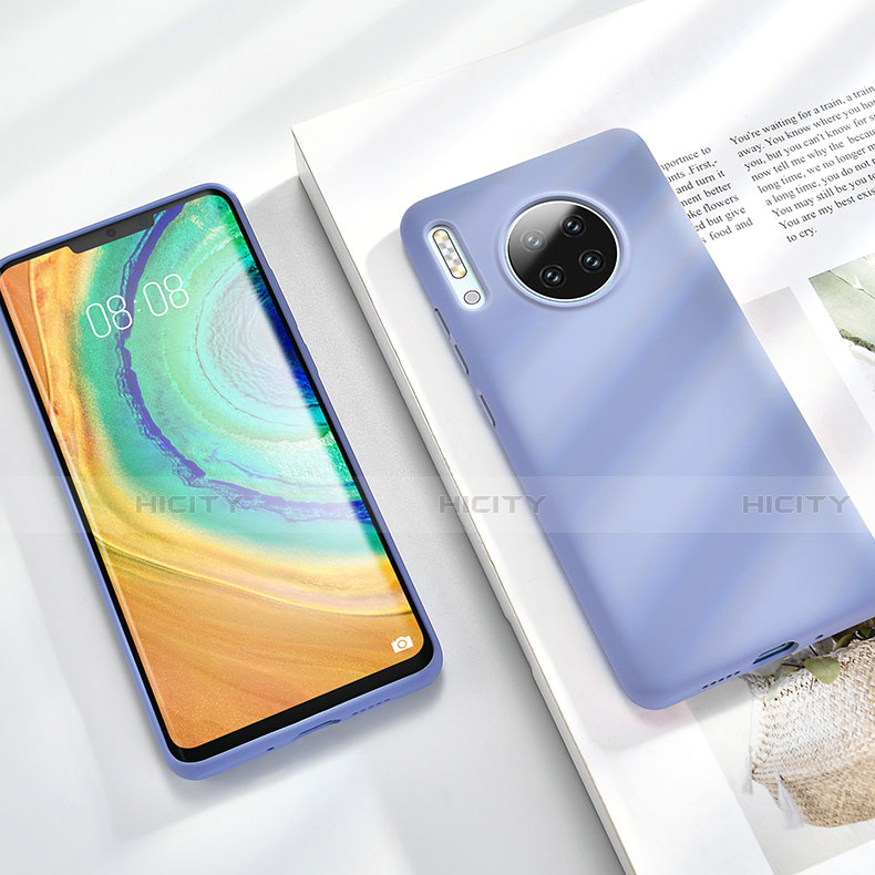 Silikon Hülle Handyhülle Ultra Dünn Schutzhülle 360 Grad Tasche für Huawei Mate 30 Pro 5G