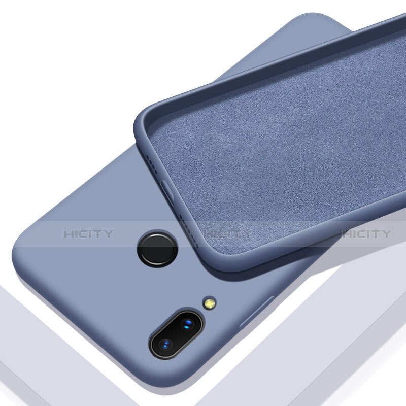 Silikon Hülle Handyhülle Ultra Dünn Schutzhülle 360 Grad Tasche für Huawei Nova 3i Blau