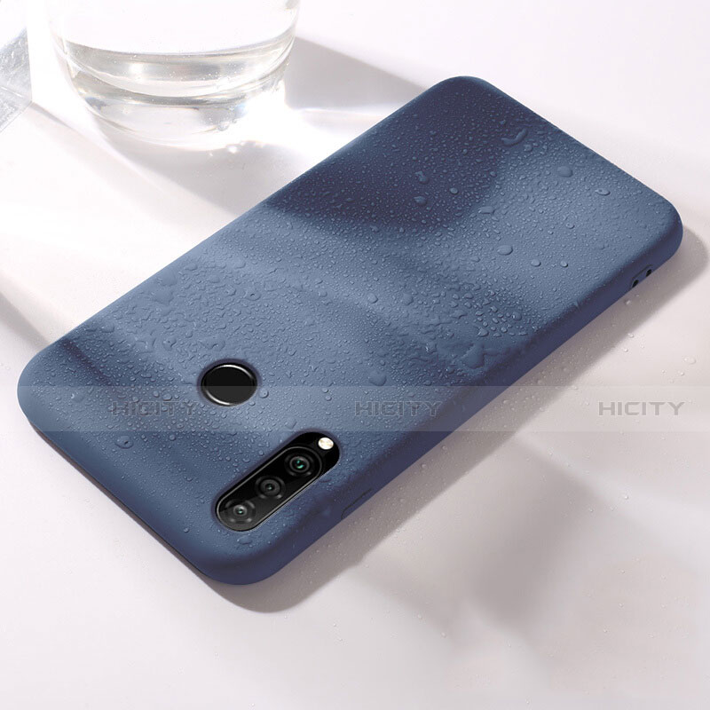 Silikon Hülle Handyhülle Ultra Dünn Schutzhülle 360 Grad Tasche für Huawei Nova 4e Blau