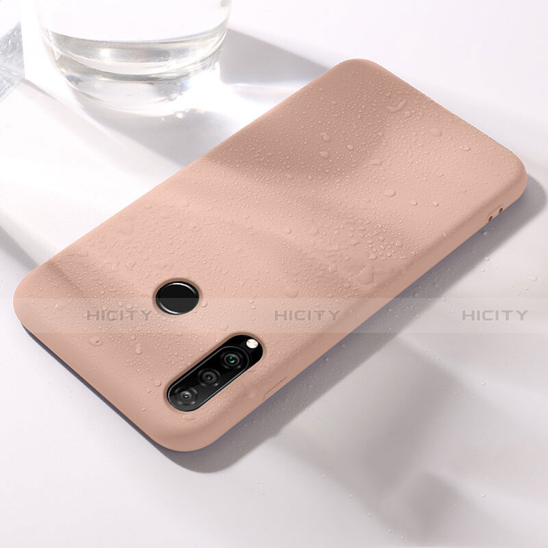 Silikon Hülle Handyhülle Ultra Dünn Schutzhülle 360 Grad Tasche für Huawei Nova 4e Rosegold