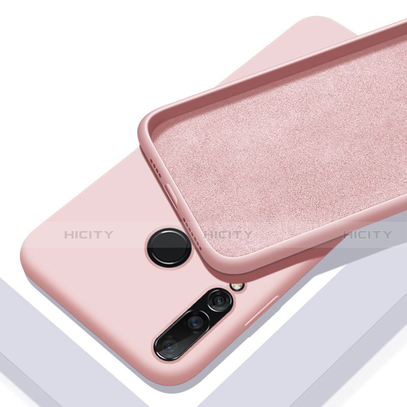 Silikon Hülle Handyhülle Ultra Dünn Schutzhülle 360 Grad Tasche für Huawei P20 Lite (2019) Rosegold