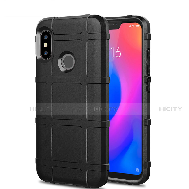 Silikon Hülle Handyhülle Ultra Dünn Schutzhülle 360 Grad Tasche für Xiaomi Redmi 6 Pro groß