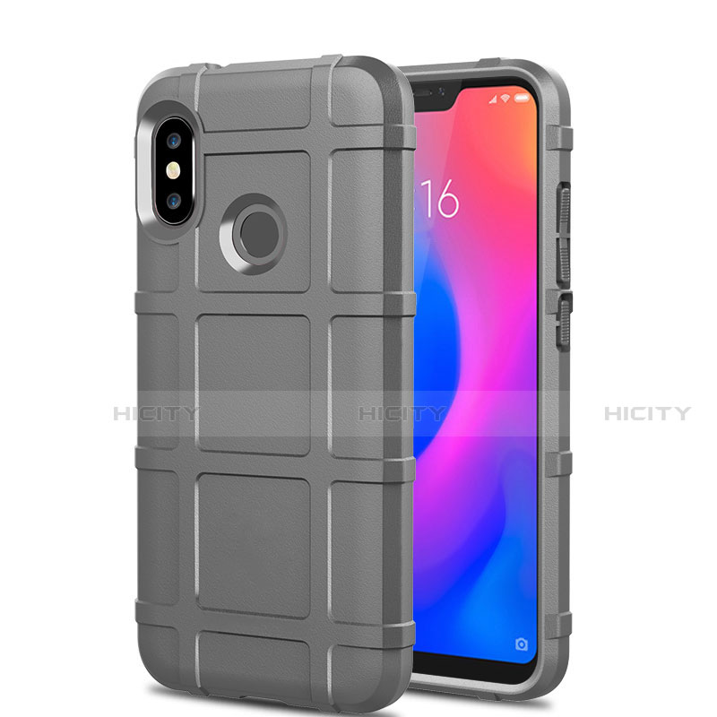 Silikon Hülle Handyhülle Ultra Dünn Schutzhülle 360 Grad Tasche für Xiaomi Redmi 6 Pro groß