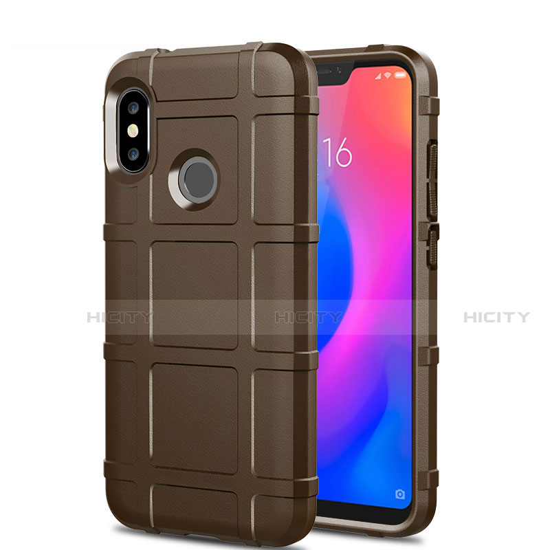 Silikon Hülle Handyhülle Ultra Dünn Schutzhülle 360 Grad Tasche für Xiaomi Redmi 6 Pro groß