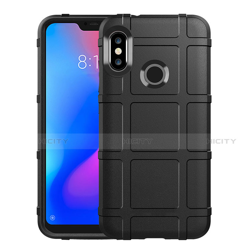 Silikon Hülle Handyhülle Ultra Dünn Schutzhülle 360 Grad Tasche für Xiaomi Redmi 6 Pro groß