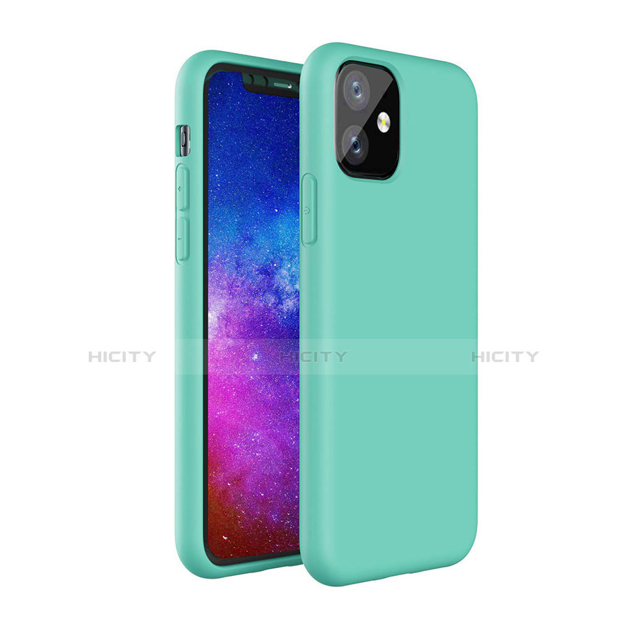 Silikon Hülle Handyhülle Ultra Dünn Schutzhülle 360 Grad Tasche S01 für Apple iPhone 11 Grün Plus