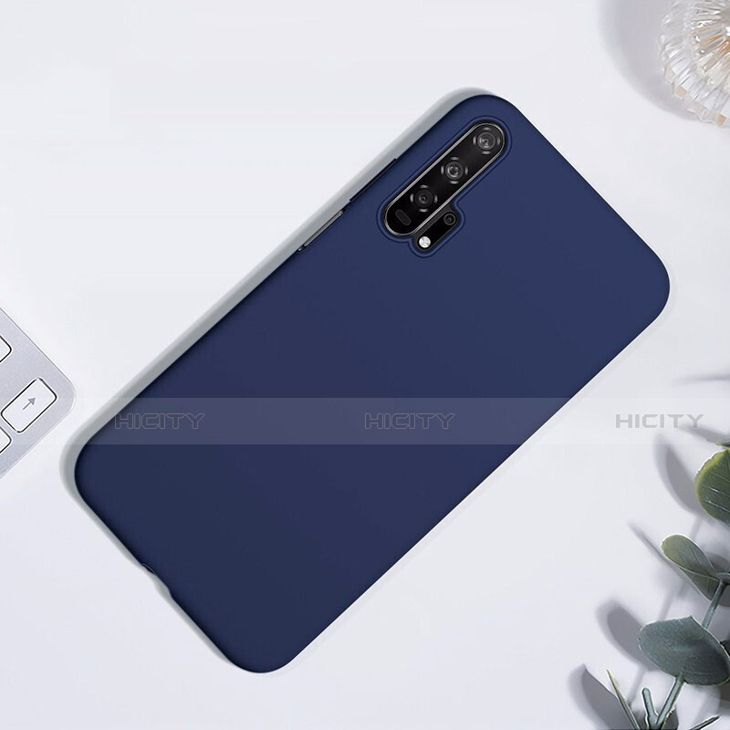 Silikon Hülle Handyhülle Ultra Dünn Schutzhülle 360 Grad Tasche S01 für Huawei Honor 20 Pro Blau