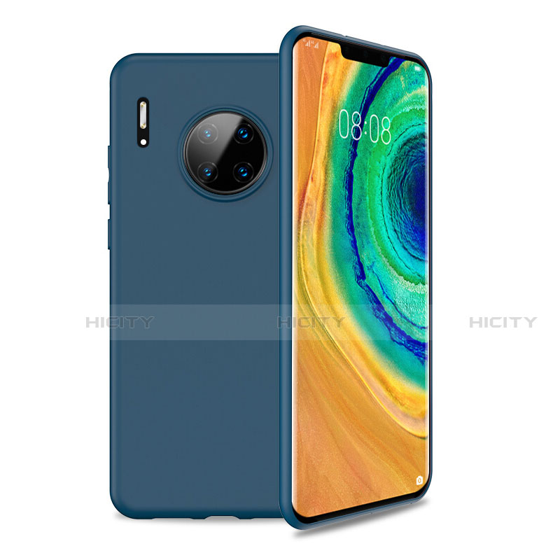 Silikon Hülle Handyhülle Ultra Dünn Schutzhülle 360 Grad Tasche S01 für Huawei Mate 30 Pro Blau Plus