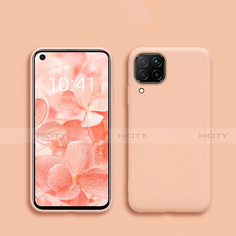 Silikon Hülle Handyhülle Ultra Dünn Schutzhülle 360 Grad Tasche S01 für Huawei Nova 6 SE Rosegold