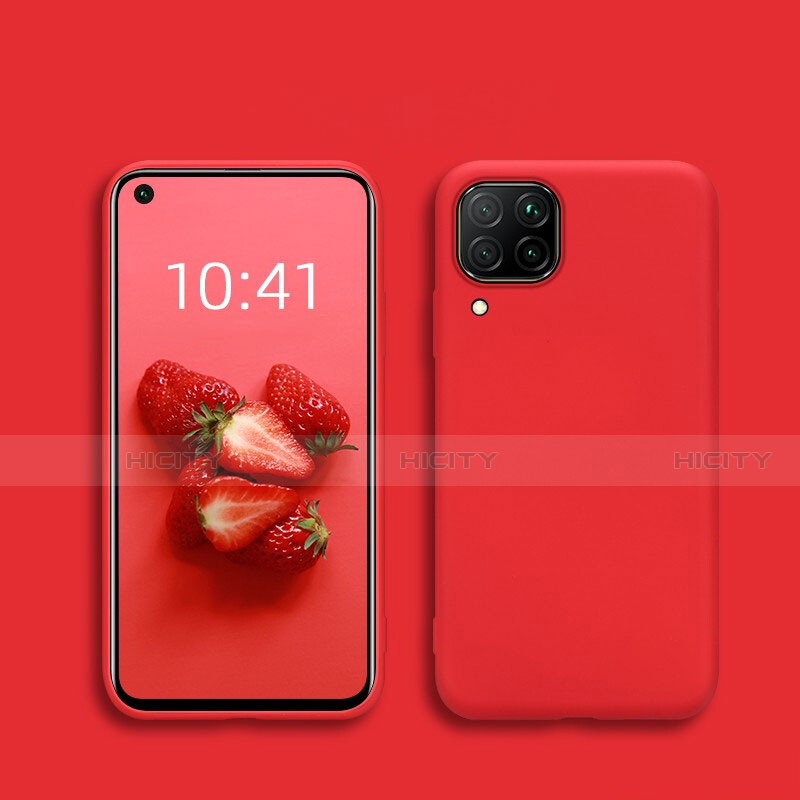 Silikon Hülle Handyhülle Ultra Dünn Schutzhülle 360 Grad Tasche S01 für Huawei Nova 6 SE Rot Plus