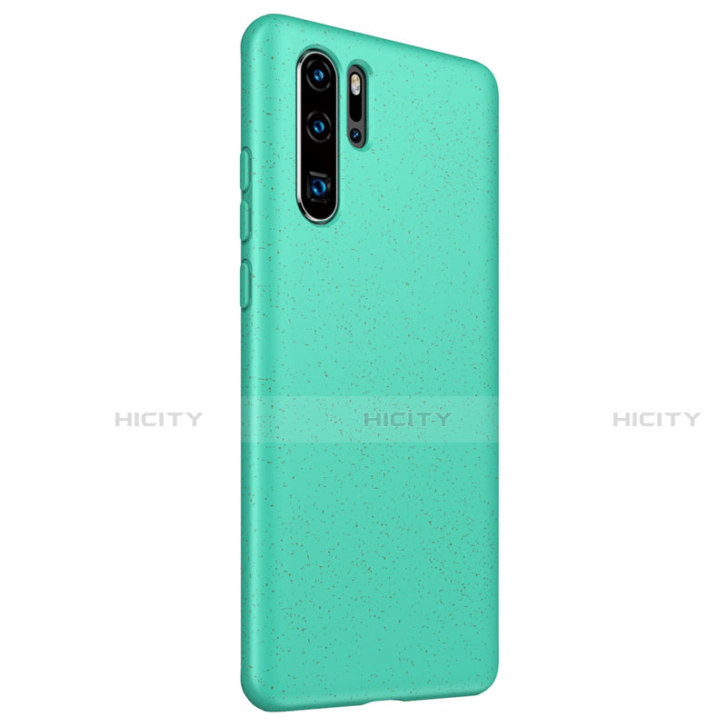 Silikon Hülle Handyhülle Ultra Dünn Schutzhülle 360 Grad Tasche S01 für Huawei P30 Pro New Edition Cyan Plus