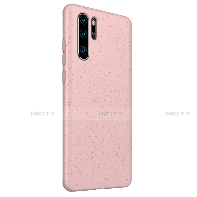 Silikon Hülle Handyhülle Ultra Dünn Schutzhülle 360 Grad Tasche S01 für Huawei P30 Pro New Edition Rosegold Plus