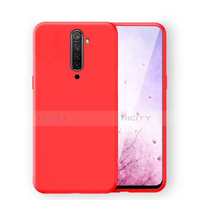 Silikon Hülle Handyhülle Ultra Dünn Schutzhülle 360 Grad Tasche S01 für Oppo Reno2 Rot