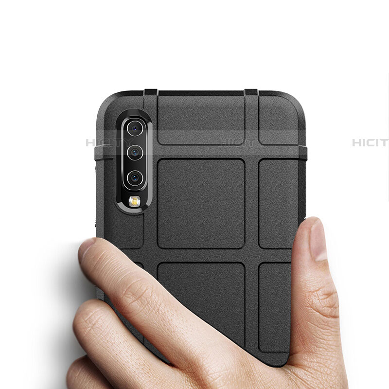 Silikon Hülle Handyhülle Ultra Dünn Schutzhülle 360 Grad Tasche S01 für Samsung Galaxy A70S