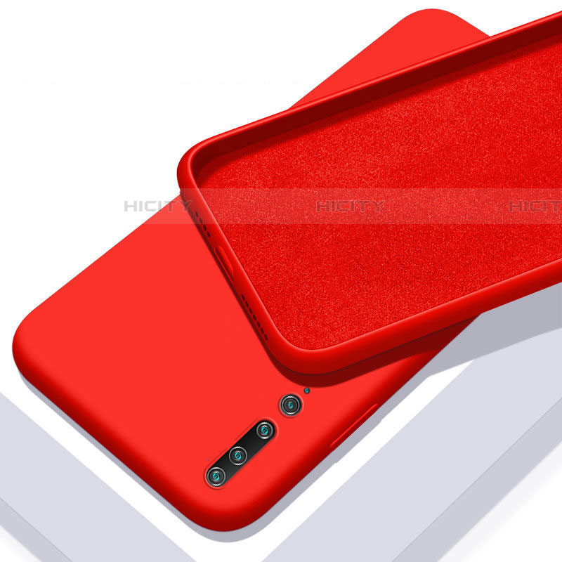 Silikon Hülle Handyhülle Ultra Dünn Schutzhülle 360 Grad Tasche S01 für Xiaomi Mi 10 Rot