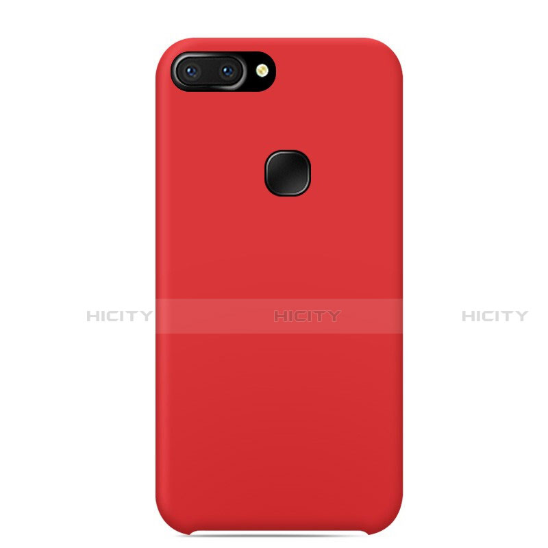 Silikon Hülle Handyhülle Ultra Dünn Schutzhülle 360 Grad Tasche S01 für Xiaomi Mi 8 Lite Rot Plus