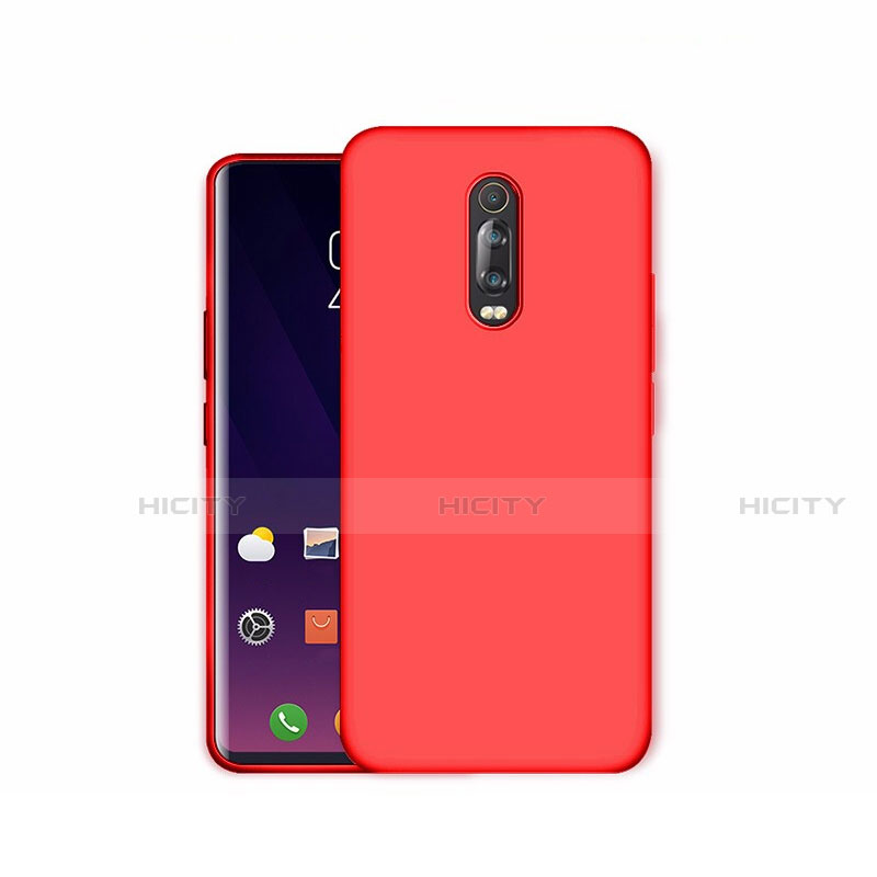 Silikon Hülle Handyhülle Ultra Dünn Schutzhülle 360 Grad Tasche S01 für Xiaomi Redmi K20 Pro Rot