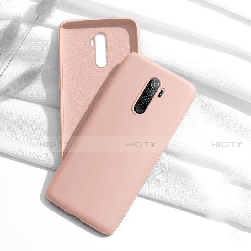 Silikon Hülle Handyhülle Ultra Dünn Schutzhülle 360 Grad Tasche S01 für Xiaomi Redmi Note 8 Pro Rosegold