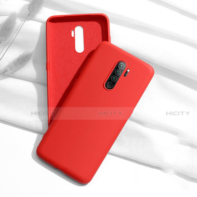 Silikon Hülle Handyhülle Ultra Dünn Schutzhülle 360 Grad Tasche S01 für Xiaomi Redmi Note 8 Pro Rot