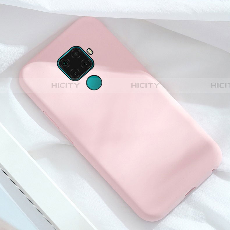 Silikon Hülle Handyhülle Ultra Dünn Schutzhülle 360 Grad Tasche S02 für Huawei Nova 5i Pro groß