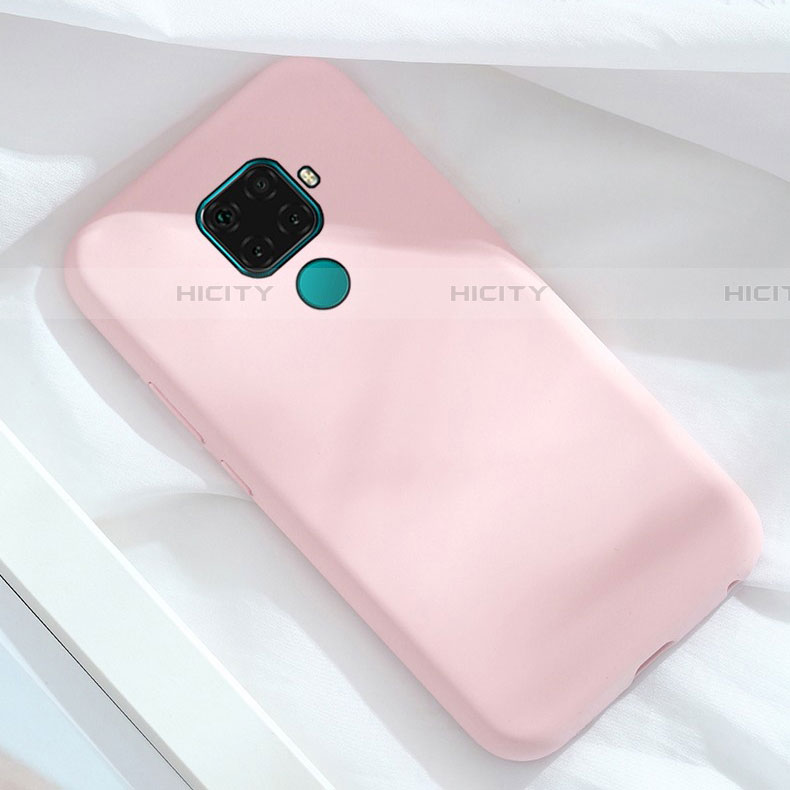 Silikon Hülle Handyhülle Ultra Dünn Schutzhülle 360 Grad Tasche S02 für Huawei Nova 5z groß