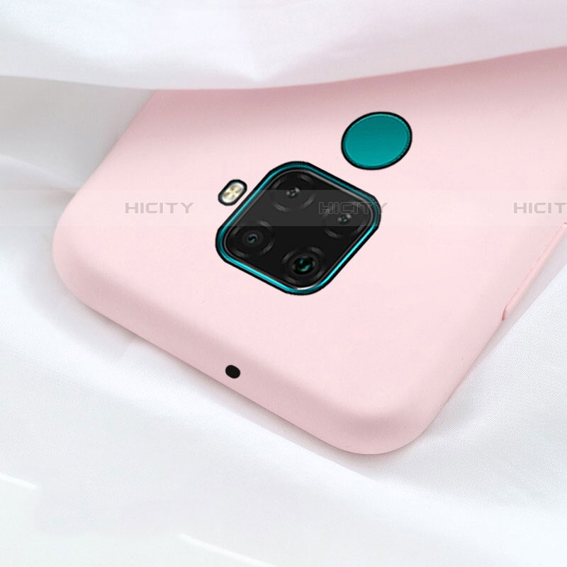 Silikon Hülle Handyhülle Ultra Dünn Schutzhülle 360 Grad Tasche S02 für Huawei Nova 5z groß
