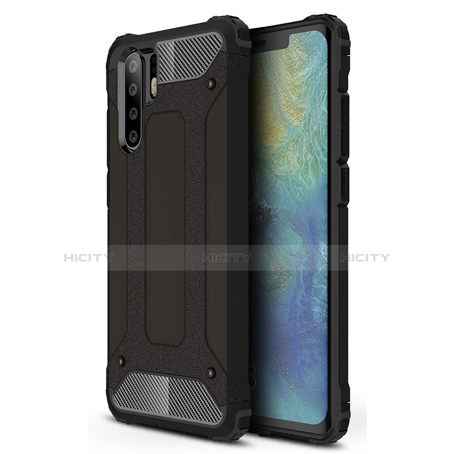 Silikon Hülle Handyhülle Ultra Dünn Schutzhülle 360 Grad Tasche S02 für Huawei P30 Pro groß