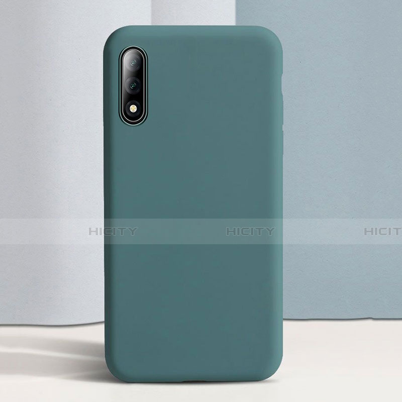 Silikon Hülle Handyhülle Ultra Dünn Schutzhülle 360 Grad Tasche S02 für Huawei Y9 Prime (2019)