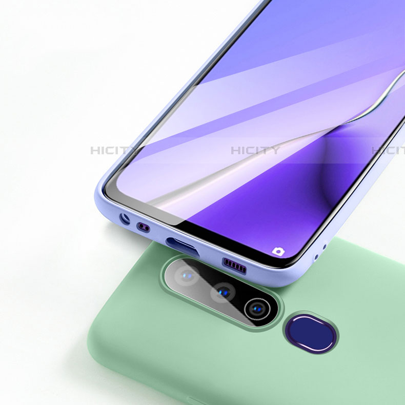 Silikon Hülle Handyhülle Ultra Dünn Schutzhülle 360 Grad Tasche S02 für Oppo A11X