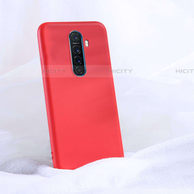 Silikon Hülle Handyhülle Ultra Dünn Schutzhülle 360 Grad Tasche S02 für Oppo Reno Ace Rot Plus