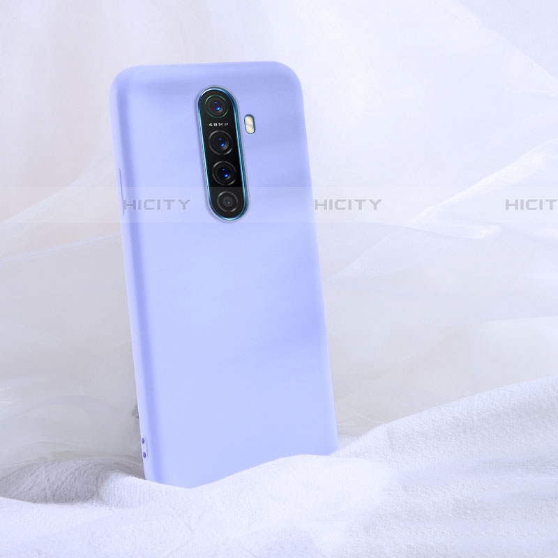 Silikon Hülle Handyhülle Ultra Dünn Schutzhülle 360 Grad Tasche S02 für Oppo Reno Ace Violett