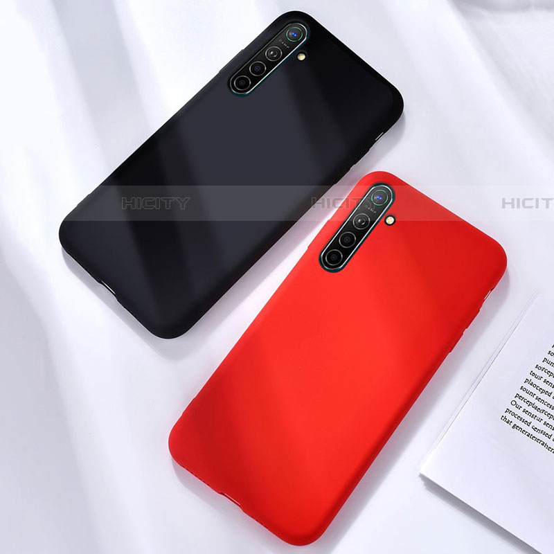 Silikon Hülle Handyhülle Ultra Dünn Schutzhülle 360 Grad Tasche S02 für Realme X2