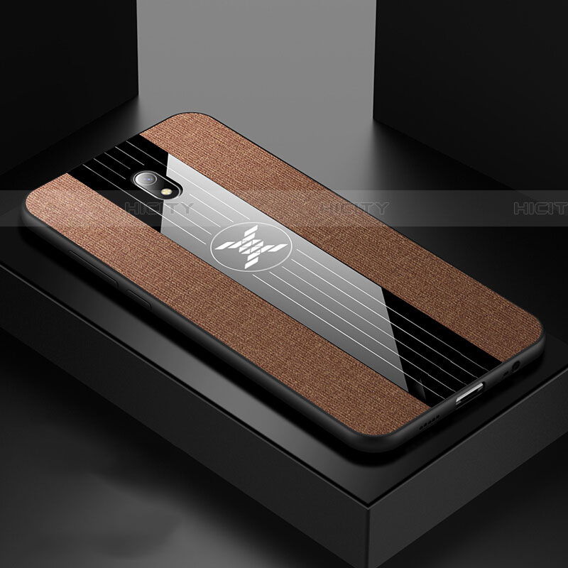 Silikon Hülle Handyhülle Ultra Dünn Schutzhülle 360 Grad Tasche S02 für Xiaomi Redmi 8A groß