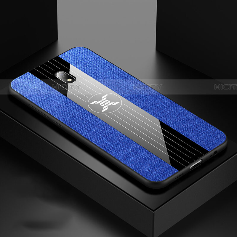 Silikon Hülle Handyhülle Ultra Dünn Schutzhülle 360 Grad Tasche S02 für Xiaomi Redmi 8A