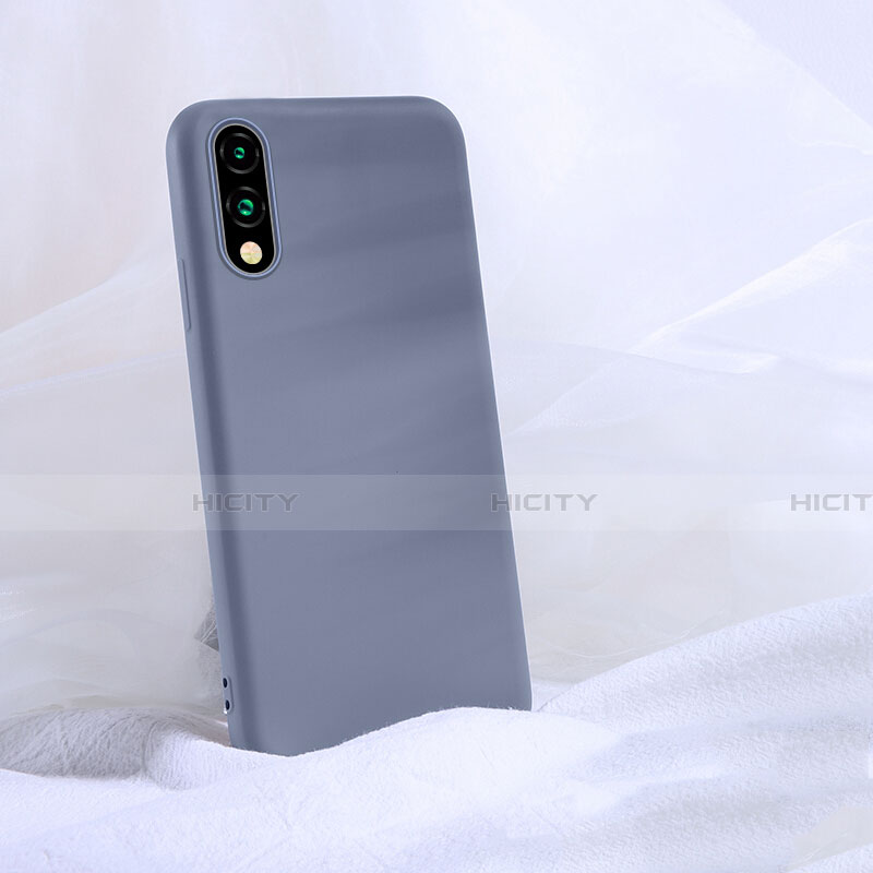 Silikon Hülle Handyhülle Ultra Dünn Schutzhülle 360 Grad Tasche S03 für Huawei P Smart Z (2019) groß