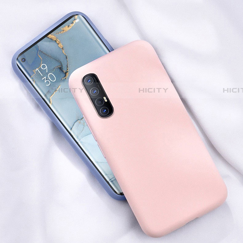 Silikon Hülle Handyhülle Ultra Dünn Schutzhülle 360 Grad Tasche S03 für Oppo Reno3 Pro groß