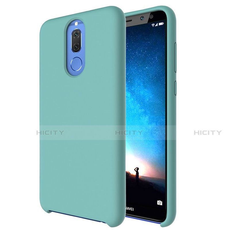 Silikon Hülle Handyhülle Ultra Dünn Schutzhülle 360 Grad Tasche S04 für Huawei G10 Cyan Plus