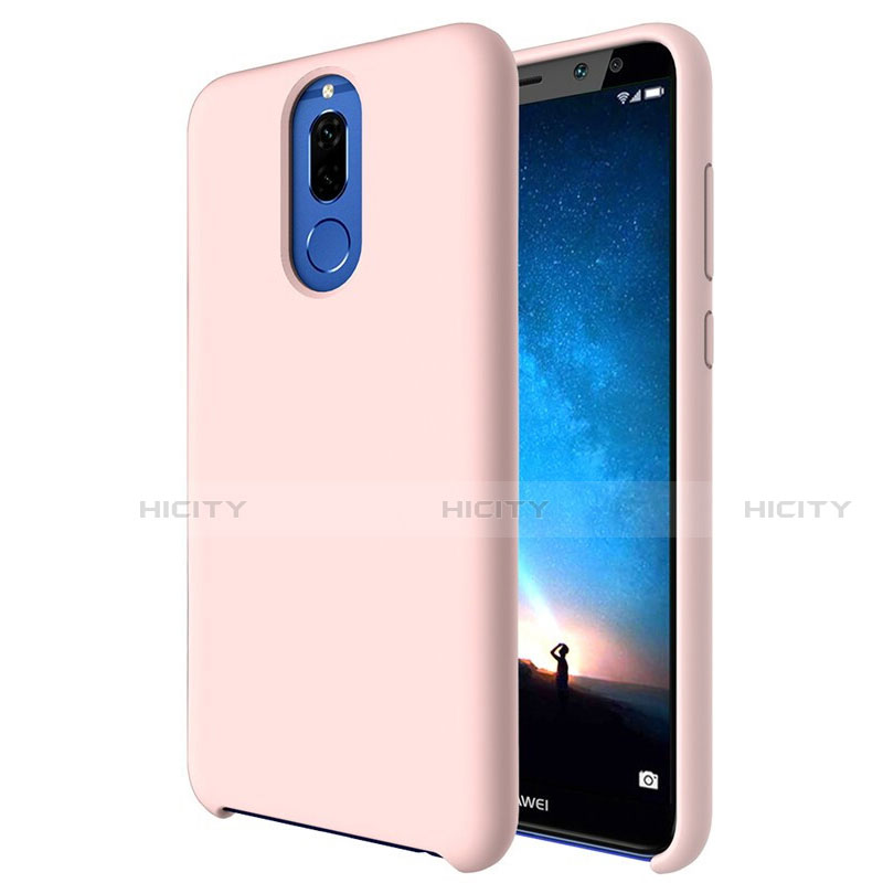 Silikon Hülle Handyhülle Ultra Dünn Schutzhülle 360 Grad Tasche S04 für Huawei G10 Rosa Plus