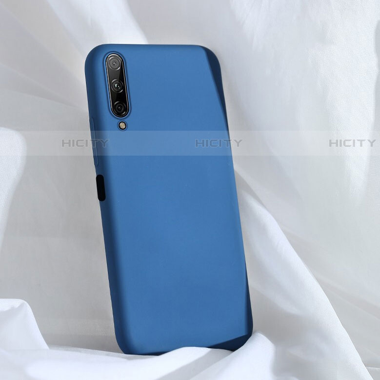 Silikon Hülle Handyhülle Ultra Dünn Schutzhülle 360 Grad Tasche S04 für Huawei P Smart Pro (2019) groß