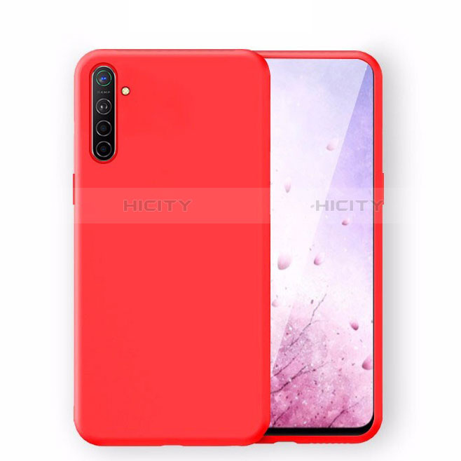 Silikon Hülle Handyhülle Ultra Dünn Schutzhülle 360 Grad Tasche S04 für Oppo K5 Rot Plus