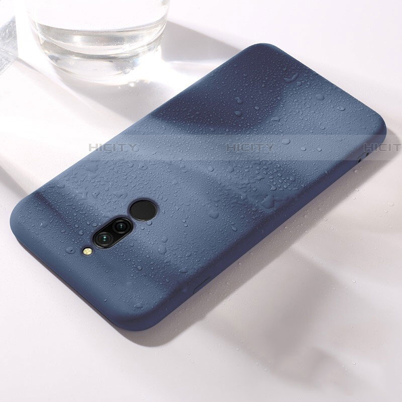 Silikon Hülle Handyhülle Ultra Dünn Schutzhülle 360 Grad Tasche S04 für Xiaomi Redmi 8 Blau Plus