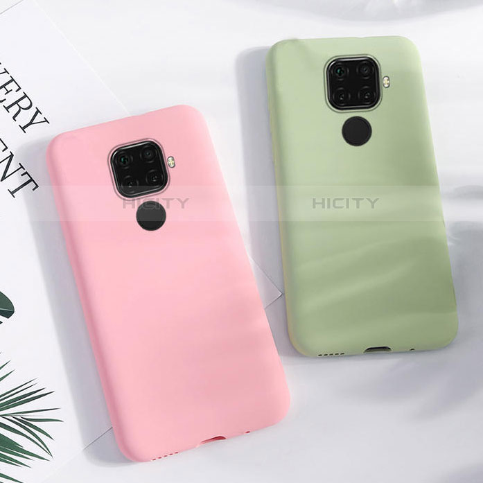 Silikon Hülle Handyhülle Ultra Dünn Schutzhülle 360 Grad Tasche S05 für Huawei Nova 5i Pro groß