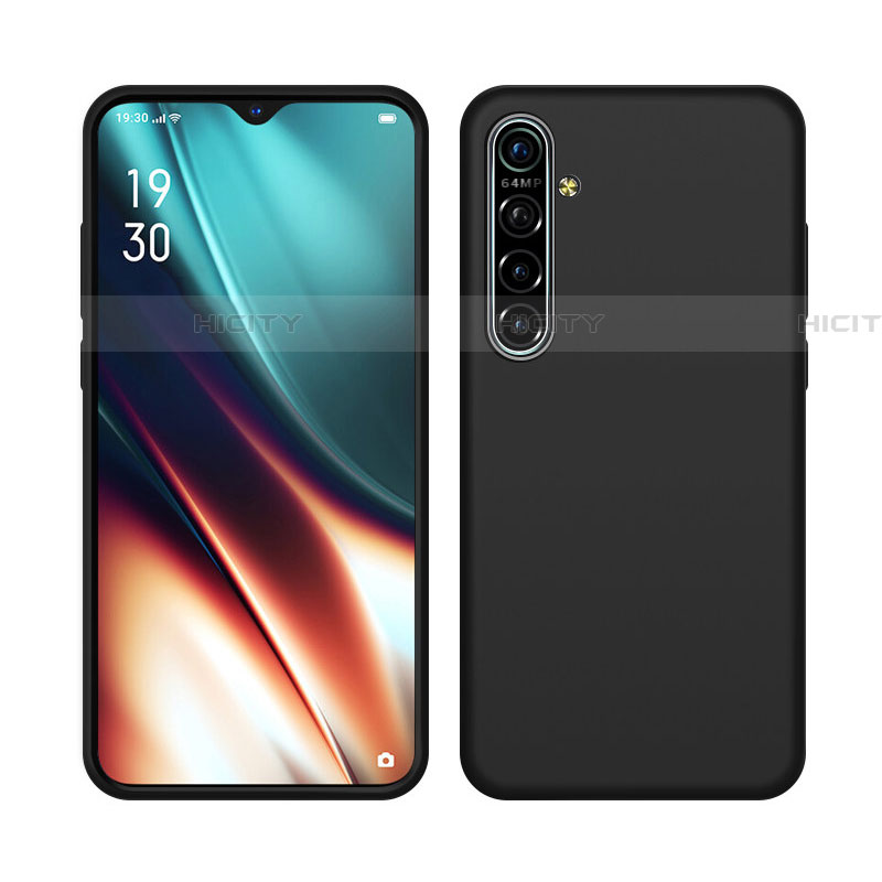 Silikon Hülle Handyhülle Ultra Dünn Schutzhülle 360 Grad Tasche S05 für Oppo K5 Schwarz Plus