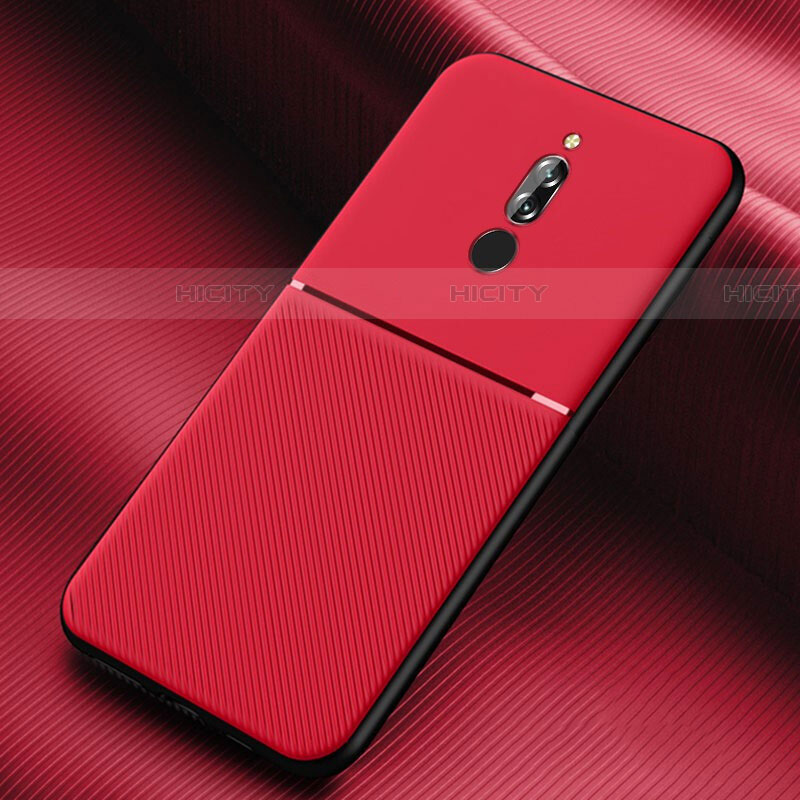 Silikon Hülle Handyhülle Ultra Dünn Schutzhülle 360 Grad Tasche S06 für Xiaomi Redmi 8 Rot Plus